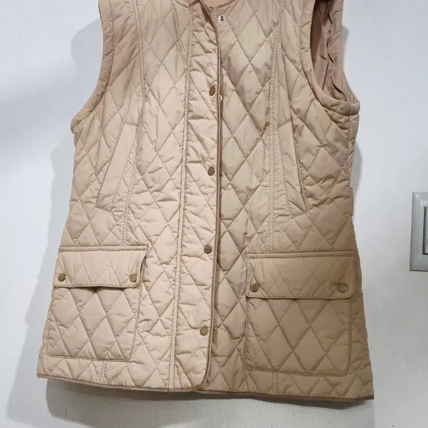 [BUNJANG] FRONTROW Quilted Jacket Beige / 프론트로우 FRONTROW    퀼팅 자켓 베이지