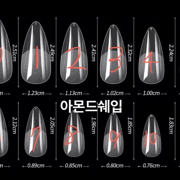 [BUNJANG] Handmade Cross Nail Tips / 십자가 수제네일팁 <3