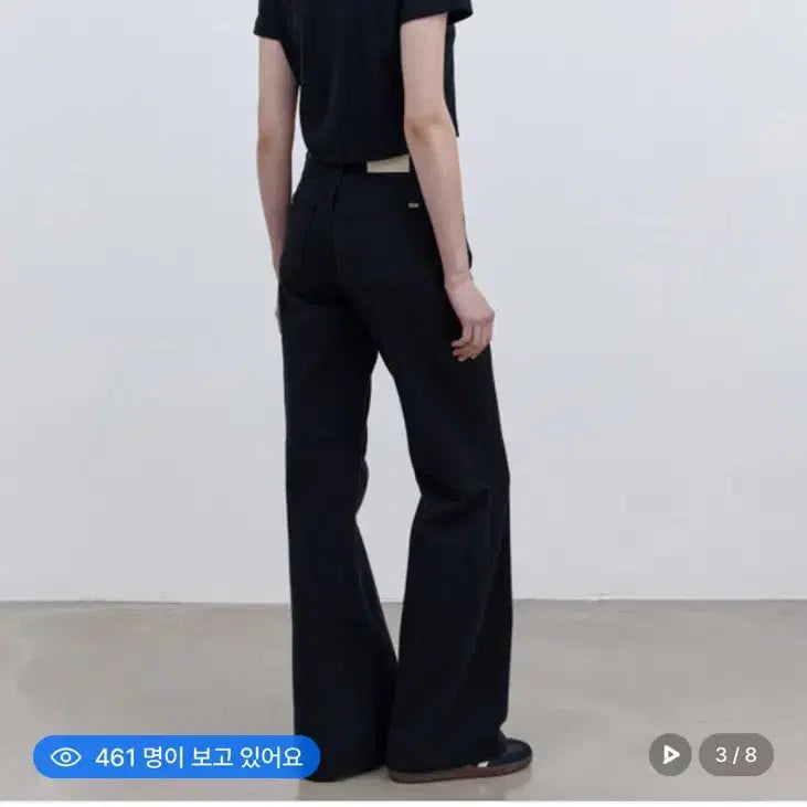 [BUNJANG] USS Regular Pleasure Black / uss 어스 레귤러 플레어진 블랙