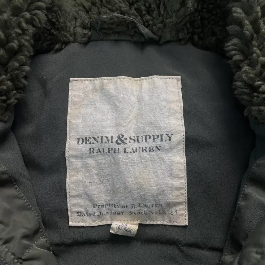 [BUNJANG] Polo Ralph Lauren Denim &amp; Supply N-3B Flight Jacket / [XS] 폴로 랄프로렌 데님앤서플라이 N-3B 플라이트 자켓
