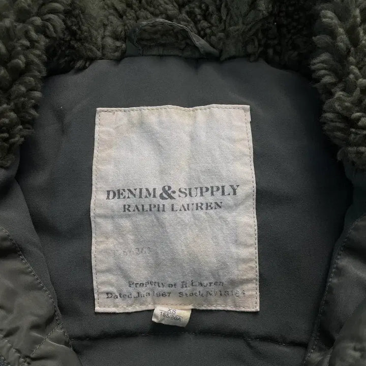 [BUNJANG] Polo Ralph Lauren Denim &amp; Supply N-3B Flight Jacket / [XS] 폴로 랄프로렌 데님앤서플라이 N-3B 플라이트 자켓
