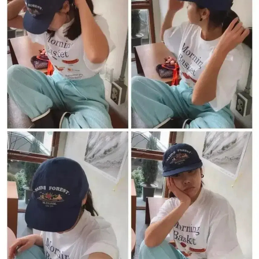 [BUNJANG] Ann Orr New Era Vintage Ball Cap / 앤오르 뉴에라 빈티지 볼캡 블루