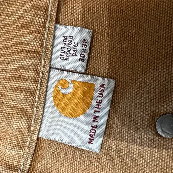 [BUNJANG] Carhartt Double Knee Duck Canvas Pants / 미제 칼하트 더블니 덕캔버스 브라운 30