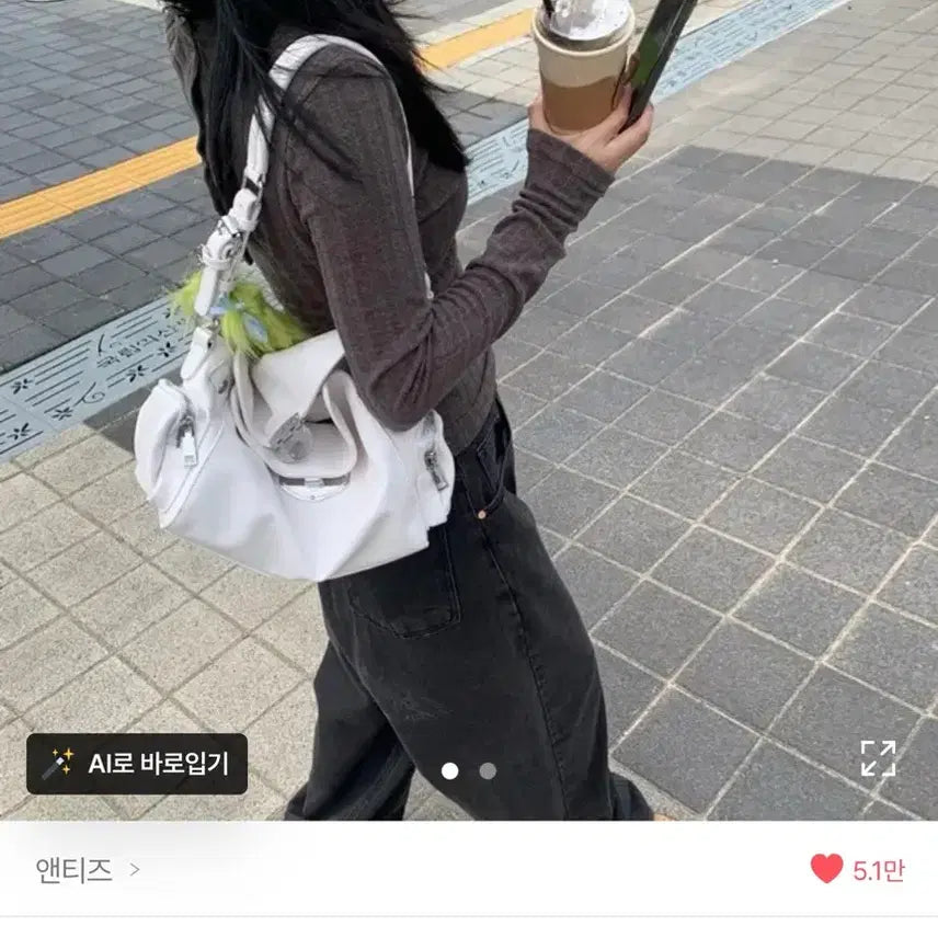 [BUNJANG] ANTIZ Black Denim Pants / 4.85>3.2 앤티즈 블랙 데님 팬츠