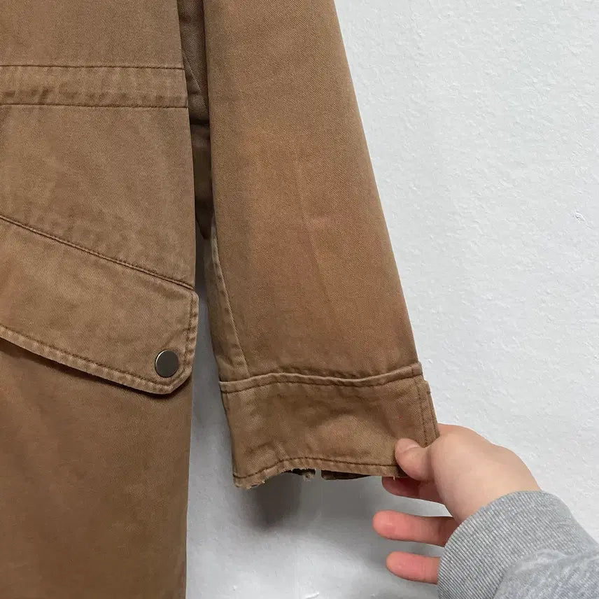 [BUNJANG] Yves Salomon M51 Rabbit Fur Parka Jacket / 이브살로몬 M51 토끼털 야상 자켓 (on.527)