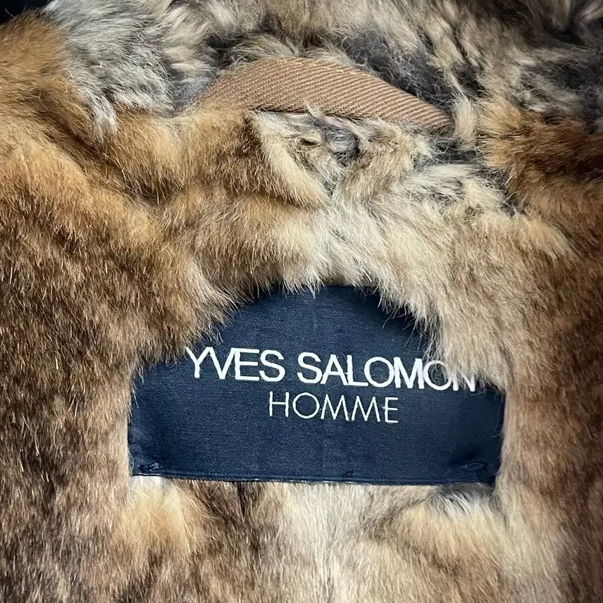 [BUNJANG] Yves Salomon M51 Rabbit Fur Parka Jacket / 이브살로몬 M51 토끼털 야상 자켓 (on.527)