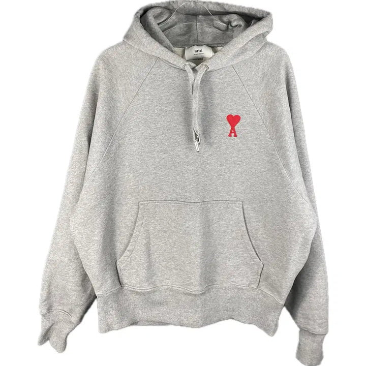 [BUNJANG] AMI Embroidered Heart Logo Hoodie / [M] AMI 아미 자수 하트 로고 후드 티