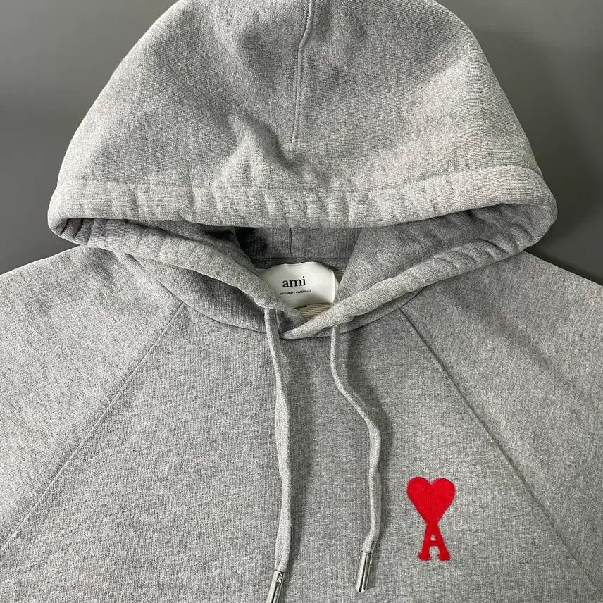[BUNJANG] AMI Embroidered Heart Logo Hoodie / [M] AMI 아미 자수 하트 로고 후드 티