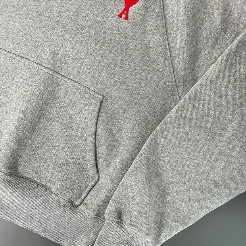 [BUNJANG] AMI Embroidered Heart Logo Hoodie / [M] AMI 아미 자수 하트 로고 후드 티