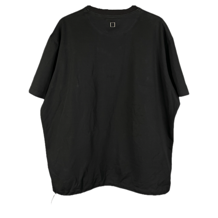 [BUNJANG] Wooyoungmi Black Drawstring Short Sleeve T-shirt / [48] 우영미 우영미 블랙 드로우스트링 반팔 티셔츠