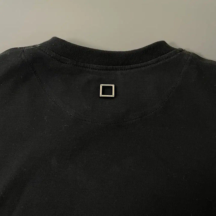 [BUNJANG] Wooyoungmi Black Drawstring Short Sleeve T-shirt / [48] 우영미 우영미 블랙 드로우스트링 반팔 티셔츠