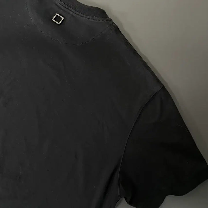 [BUNJANG] Wooyoungmi Black Drawstring Short Sleeve T-shirt / [48] 우영미 우영미 블랙 드로우스트링 반팔 티셔츠