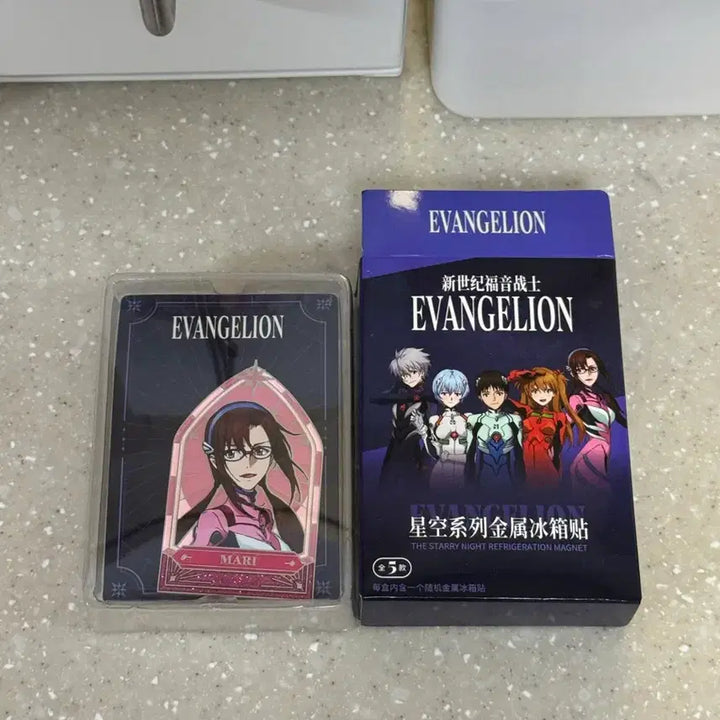 [BUNJANG] Evangelion Mari Metal Magnet / 에반게리온 마리 메탈 마그넷