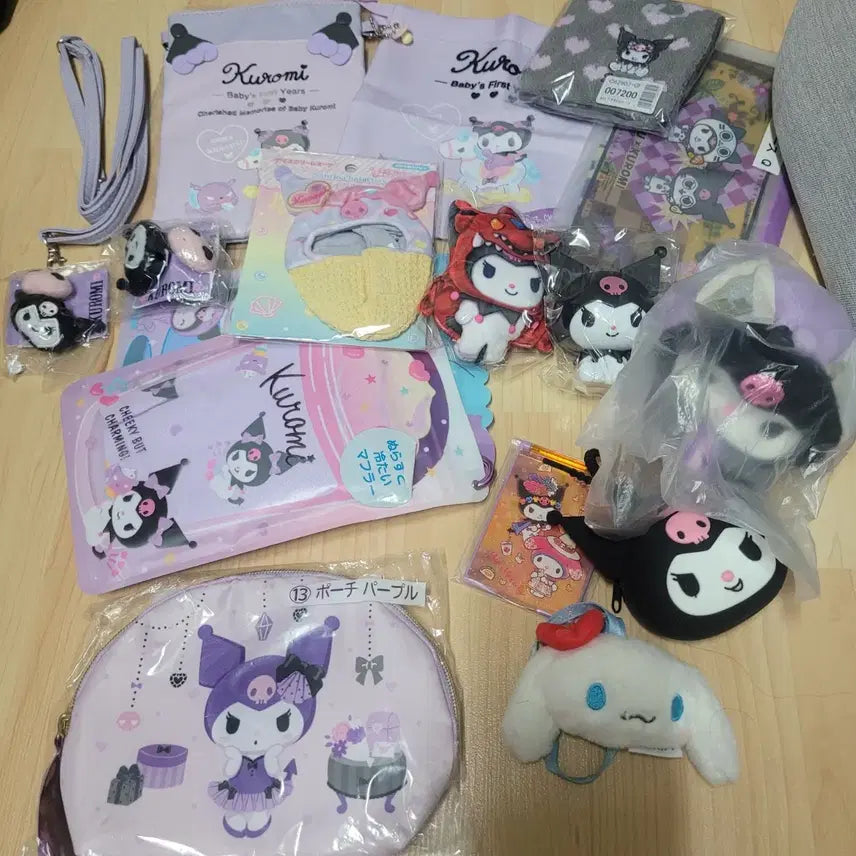 [BUNJANG] Kuromi Goods Bundle Set / 쿠로미 굿즈 일괄