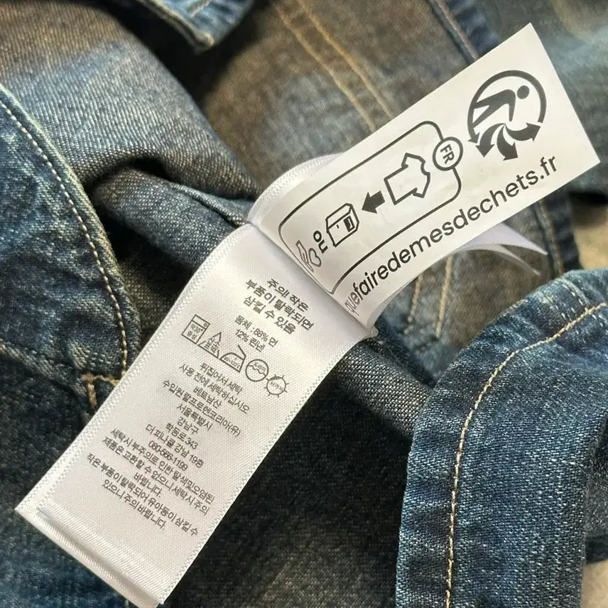 [BUNJANG] RRL Linen Denim Engineer Jacket / [L] RRL (더블알엘) 엔지니어 면 린넨 데님 자켓