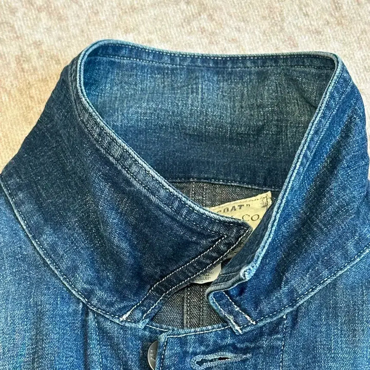 [BUNJANG] RRL Linen Denim Engineer Jacket / [L] RRL (더블알엘) 엔지니어 면 린넨 데님 자켓