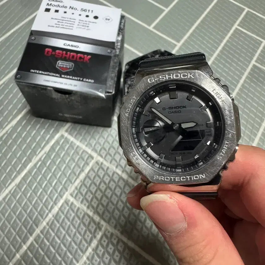 [BUNJANG] Casio G-Shock Metal Watch / 카시오 지샥 메탈 시계 풀박스
