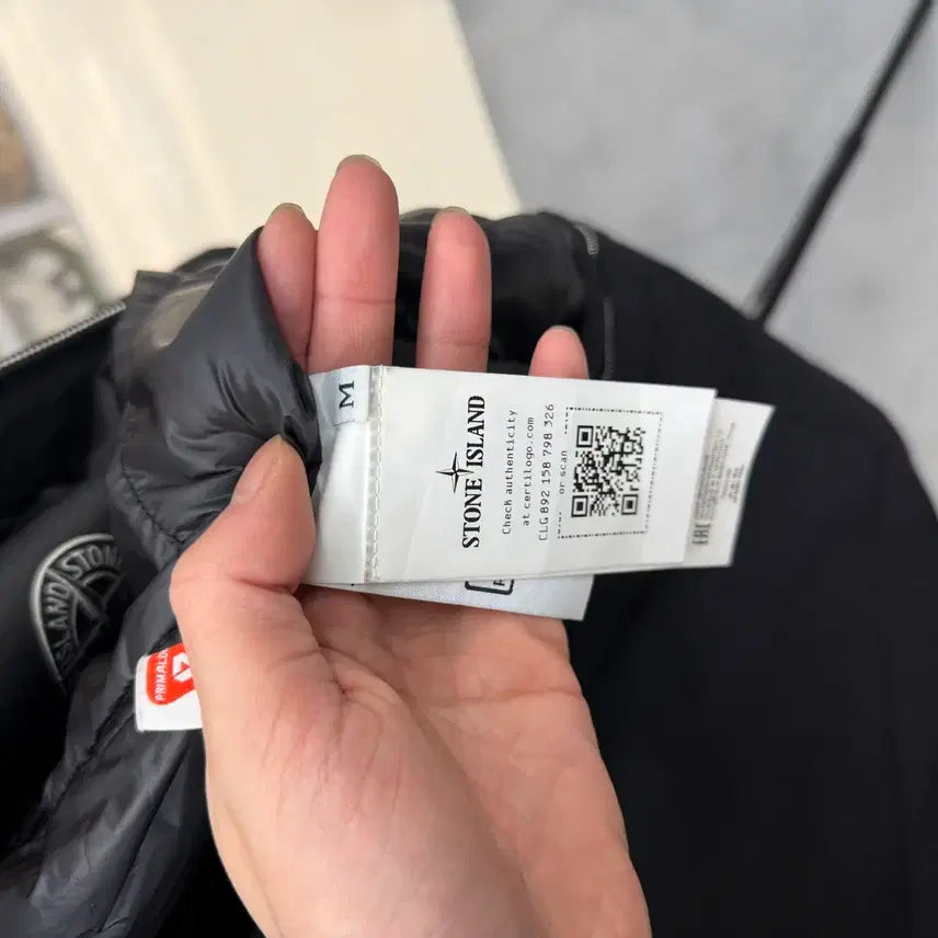 [BUNJANG] Stone Island Soft Shell PrimaLoft Hooded Jacket / 스톤아일랜드 소프트쉘 프리마로프트 후드 자켓