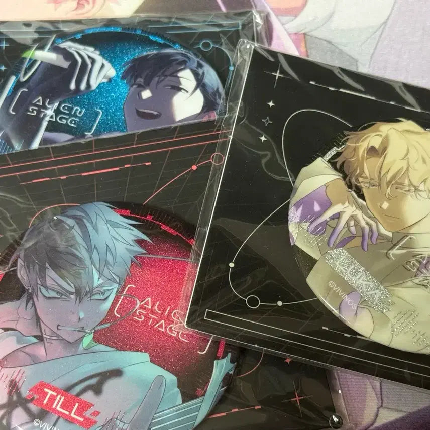 [BUNJANG] ATEEZ Ethan Alien Stage Ivan & Luca Bundle Set Can Badge / 에이스테 에일리언스테이지 이반 틸 루카 캔뱃지 일괄 양도합니다