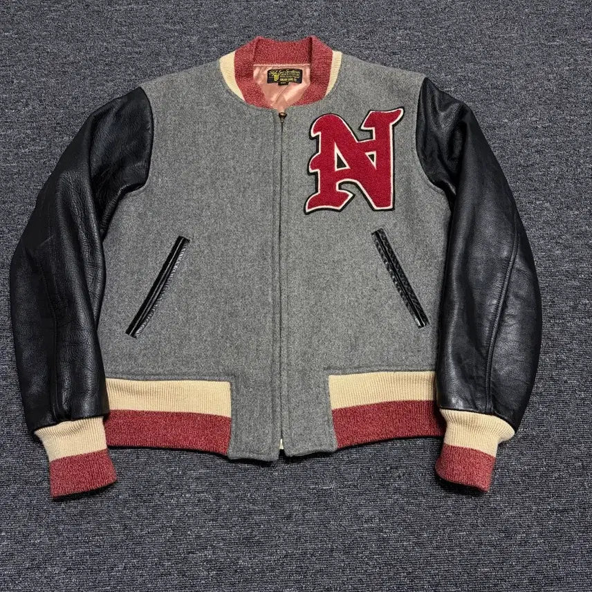 [BUNJANG] Style Eyes Sugar Cane Varsity Jacket / 스타일아이즈 슈가케인 바시티 자켓