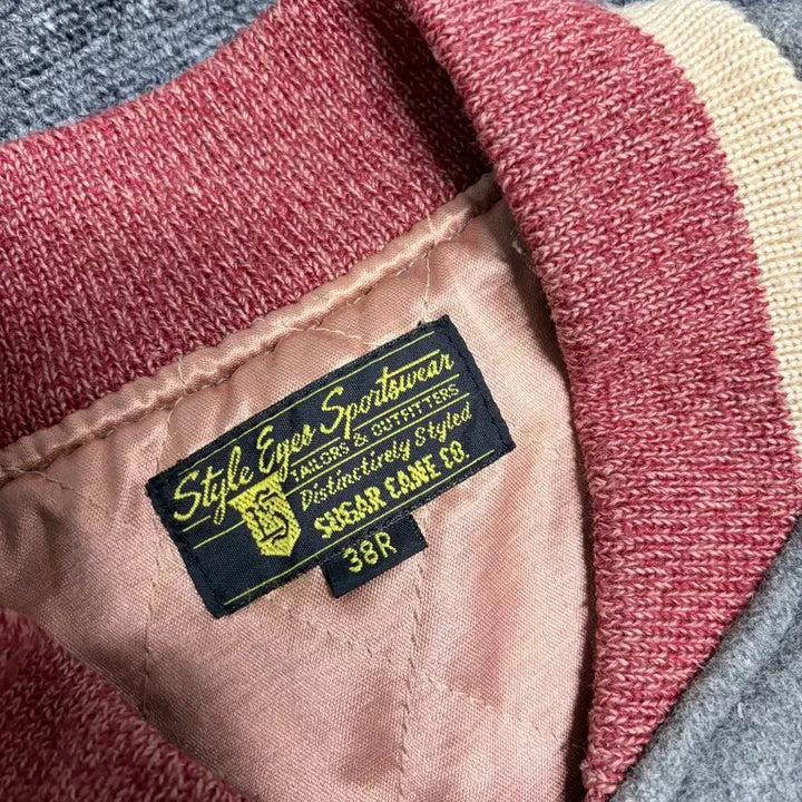 [BUNJANG] Style Eyes Sugar Cane Varsity Jacket / 스타일아이즈 슈가케인 바시티 자켓