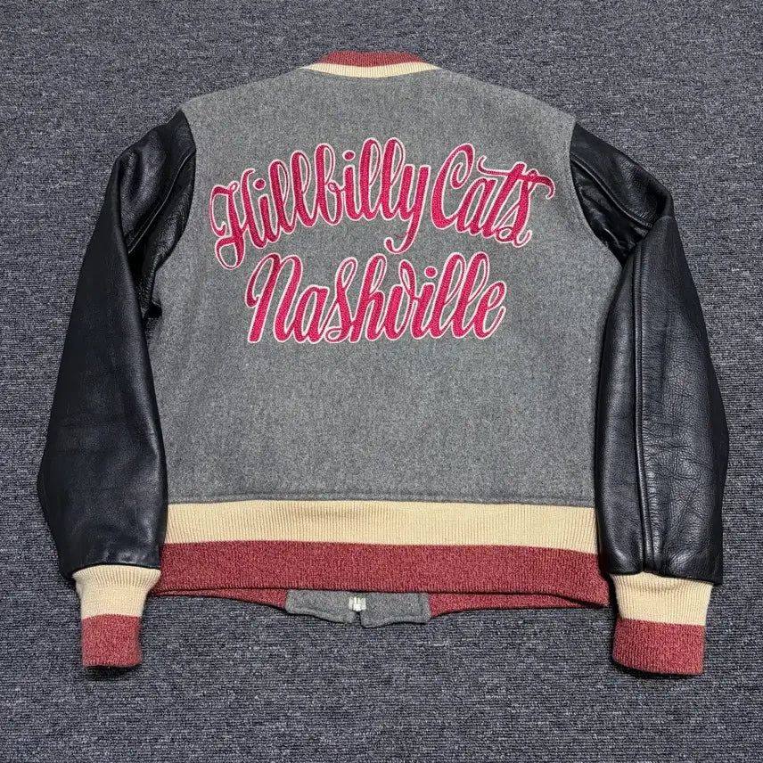 [BUNJANG] Style Eyes Sugar Cane Varsity Jacket / 스타일아이즈 슈가케인 바시티 자켓