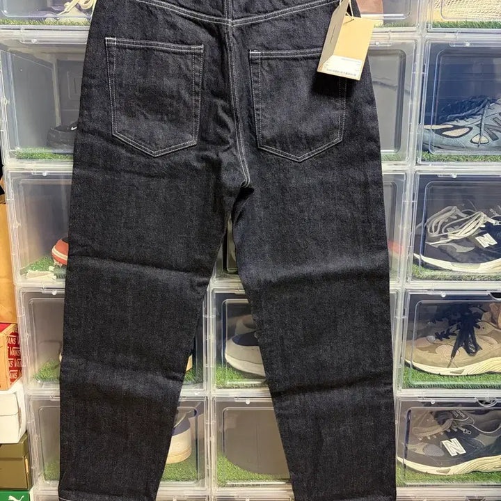 [BUNJANG] Hishender One-Wash 5P Tapered Denim Indigo Jeans / [2] 히즈핸더 원워시 5P 테이퍼드 데님 인디고