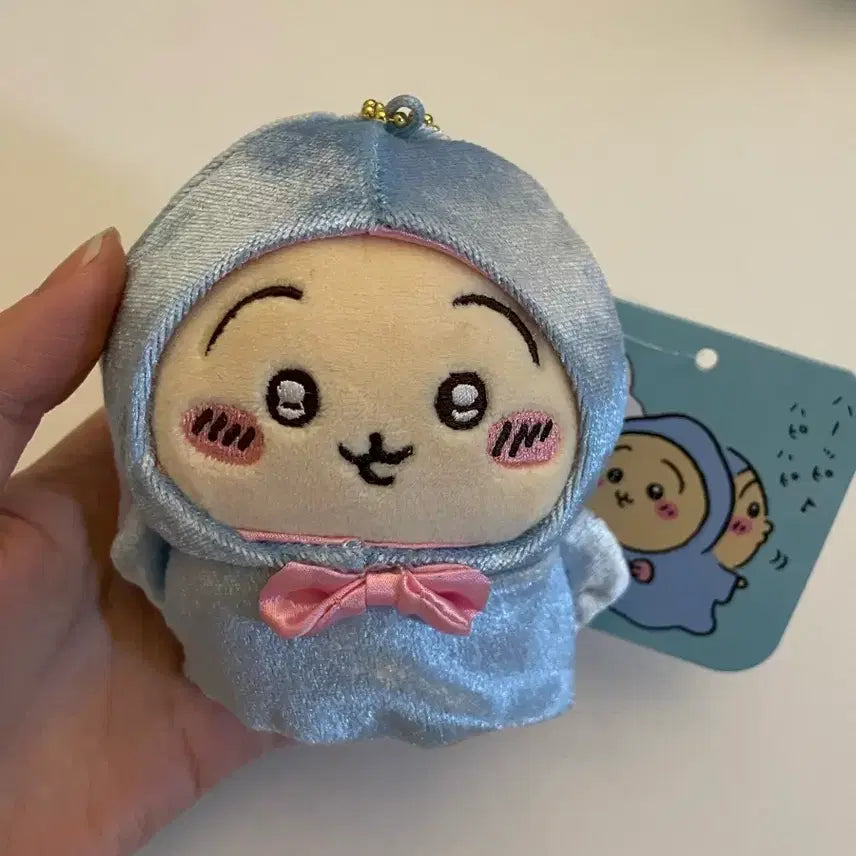 [BUNJANG] Tiny Cute Rabbit Usagi Birthday Mascot Keyring / 먼작귀 요정 우사기 생일 마스코트 키링