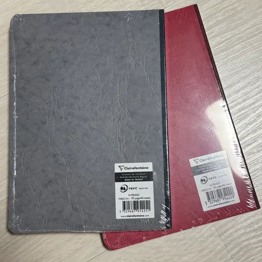 [BUNJANG] Clairfontaine A5 Grid Notebook / 클레르퐁텐 만년필 격자 제본노트 A5