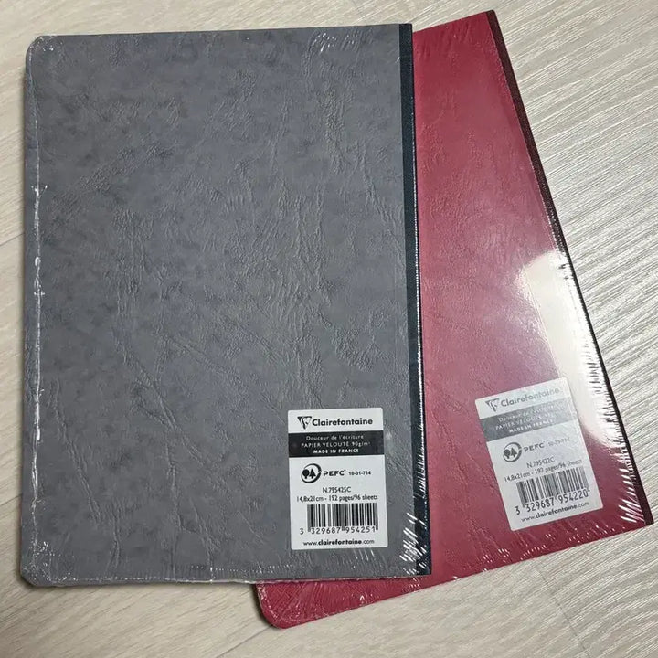 [BUNJANG] Clairfontaine A5 Grid Notebook / 클레르퐁텐 만년필 격자 제본노트 A5