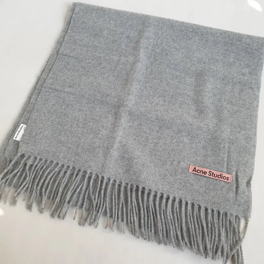 [BUNJANG] Acne Studios Canada Narrow Muffler Gray / 아크네스튜디오 캐나다 내로우 머플러 그레이