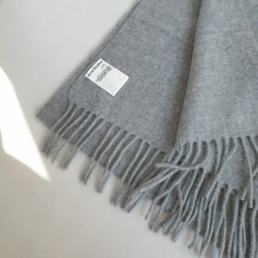 [BUNJANG] Acne Studios Canada Narrow Muffler Gray / 아크네스튜디오 캐나다 내로우 머플러 그레이