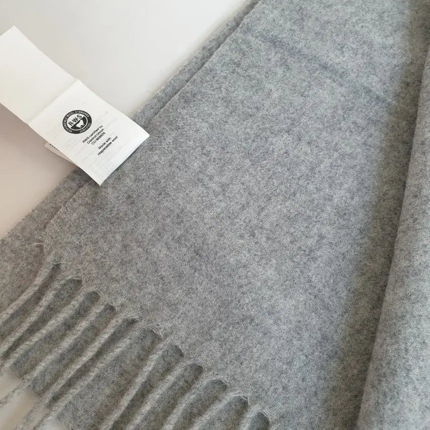 [BUNJANG] Acne Studios Canada Narrow Muffler Gray / 아크네스튜디오 캐나다 내로우 머플러 그레이