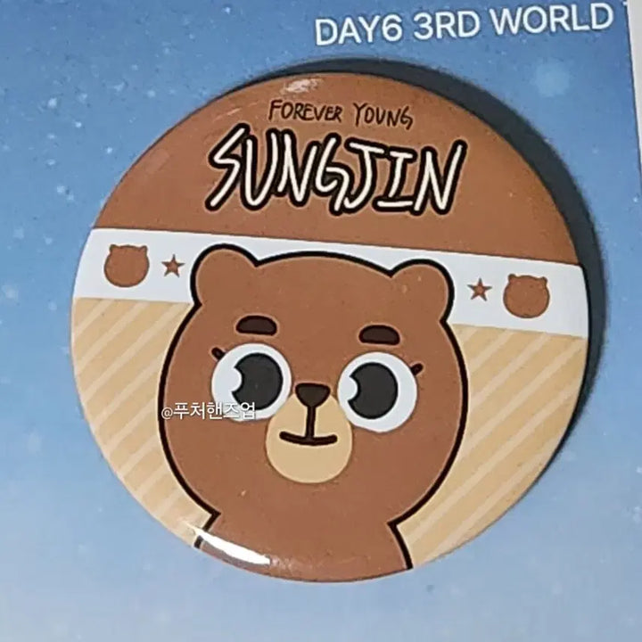 [BUNJANG] DAY6 Sungjin Photocard &amp; Badge / DAY6 데이식스 광주 포카/뱃지 양도 (성진)