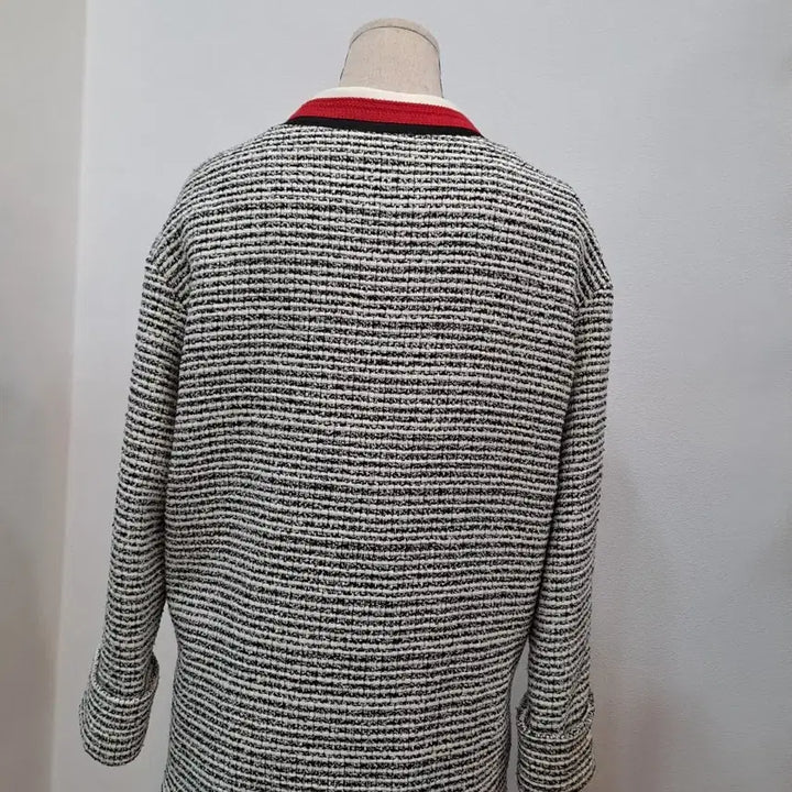 [BUNJANG] Maje Bisala Tweed Jacket / 마쥬 비살라 트위드 자켓 에크루/블랙