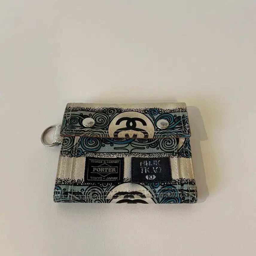 [BUNJANG] Porter x Stussy Collaboration Wallet / 요시다포터 x 스투시 콜라보 반지갑