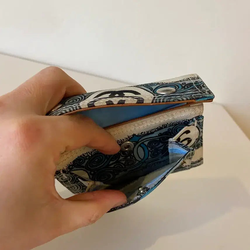 [BUNJANG] Porter x Stussy Collaboration Wallet / 요시다포터 x 스투시 콜라보 반지갑