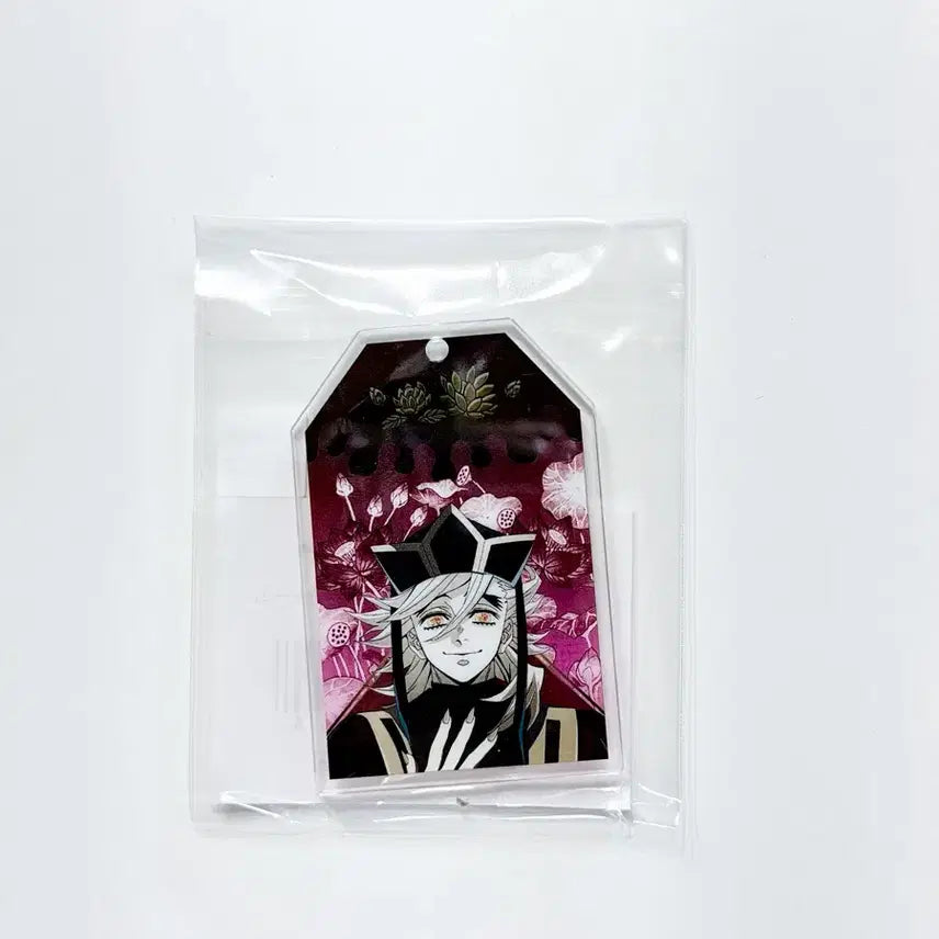 [BUNJANG] Demon Slayer Douma Manseikyou Acrylic Keyring / (미개봉)귀멸의칼날 도우마 만세극락교 부적풍 아크릴 키링 유포테이블