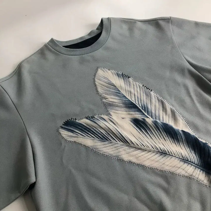 [BUNJANG] System Feather Men's Sweatshirt L / 시스템 페더 맨투맨 L