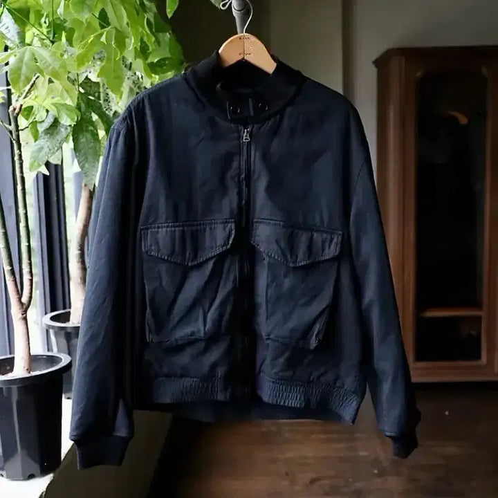 [BUNJANG] Apresse G8 Flight Jacket Black / [3] 아프레쎄 g8 플라이트 자켓 블랙