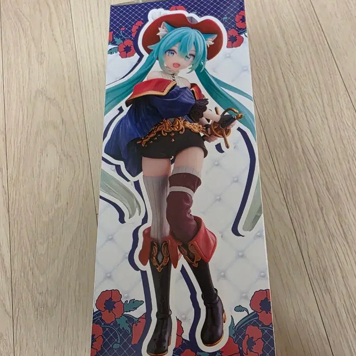 [BUNJANG] Hatsune Miku Wonderland Cat in Boots Figure / (미개봉 정품) 하츠네 미쿠 원더랜드 장화신은 고양이 피규어