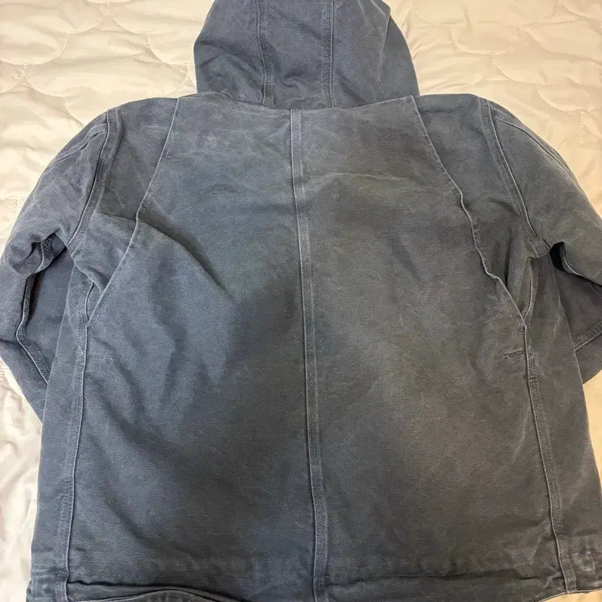 [BUNJANG] Carhartt Work Jacket Charcoal S / 칼하트 후드 워크 자켓 차콜 S