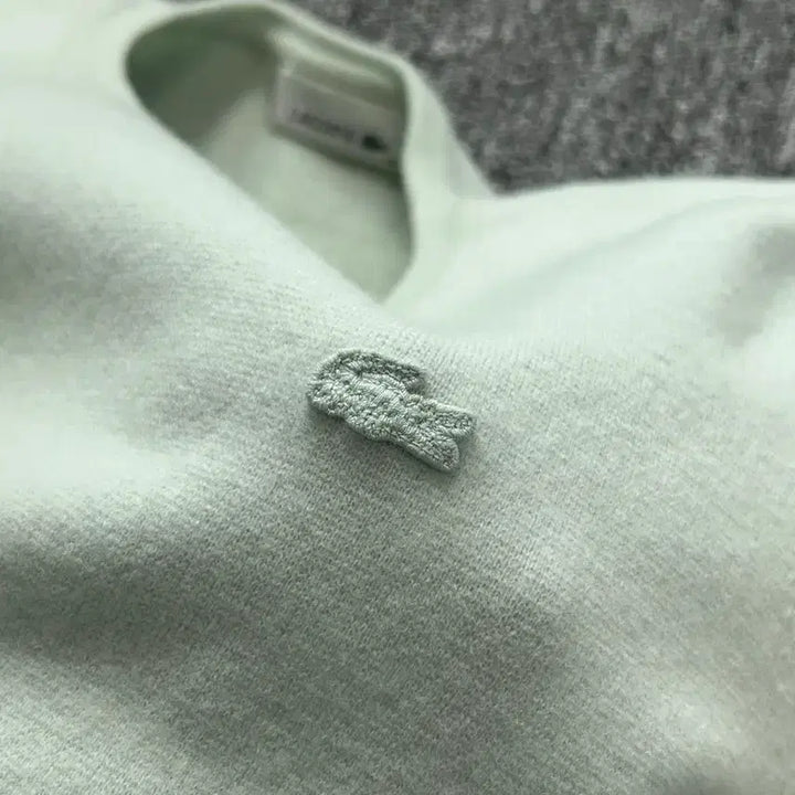 [BUNJANG] Lacoste Mint Basic Crew Neck Knit / 라코스테 민트 베이직 크루넥 니트