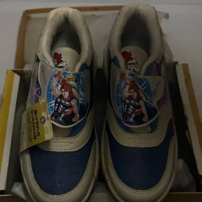 [BUNJANG] Worldcup Olympus Guardian Character Sneakers / 월드컵 올림포스 가디언 캐릭터 운동화 새상품