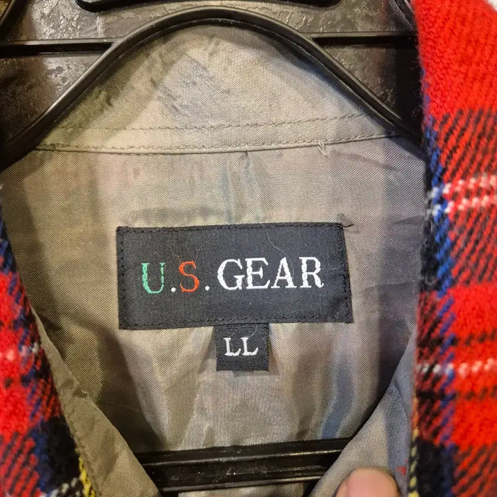 [BUNJANG] Tartan Check Acrylic Shirt / (XL)타탄체크 융남방