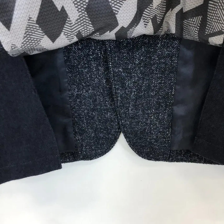 [BUNJANG] BASSO Wool Blend Combi Blazer / BASSO 바쏘 울 혼방 콤비자켓 95