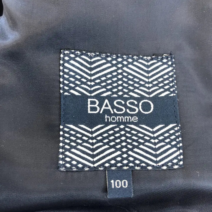 [BUNJANG] BASSO Wool Blend Combi Blazer / BASSO 바쏘 울 혼방 콤비자켓 95