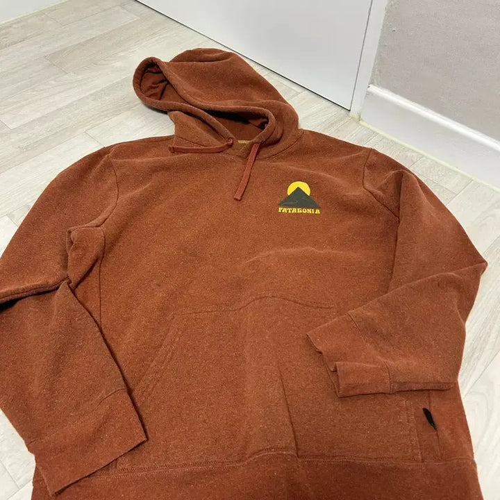 [BUNJANG] Patagonia Brown Hoodie M / 파타고니아 브라운 후드티 M