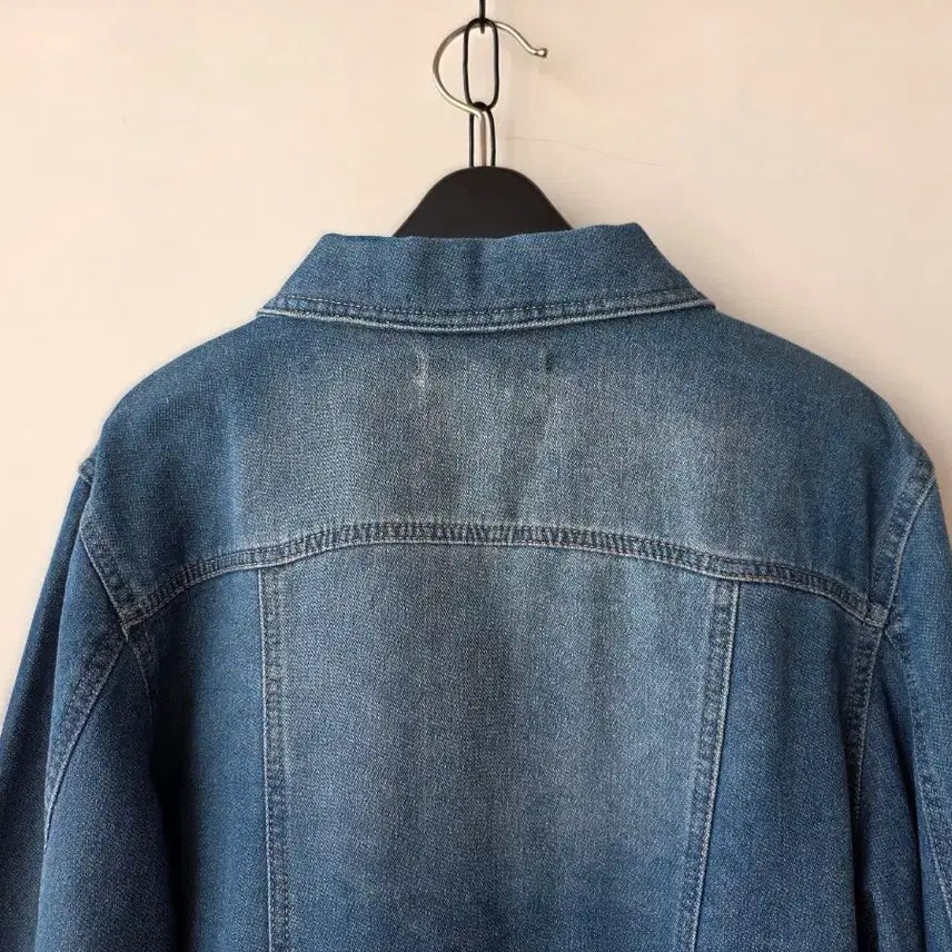 [BUNJANG] Denim Collar Jacket / 55-77)데님 카라 자켓