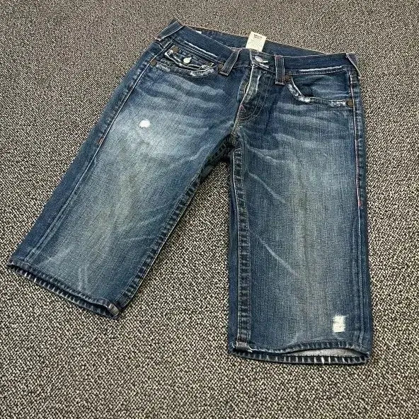 [BUNJANG] True Religion Denim Shorts / 트루릴리젼 청 데님 반바지32